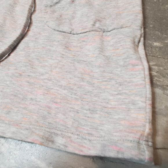 Lilly Pulitzer Zia mini skirt. Heathered grey space dyed, orange, pink. Size XS - Picture 6 of 12